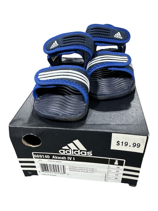 Other - adidas Kids Blue Akwah IV Sandals-Like New-Size 4